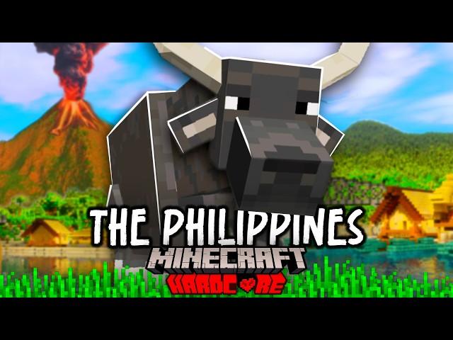 I Survived 100 Days in THE PHILIPPINES in Hardcore Minecraft!