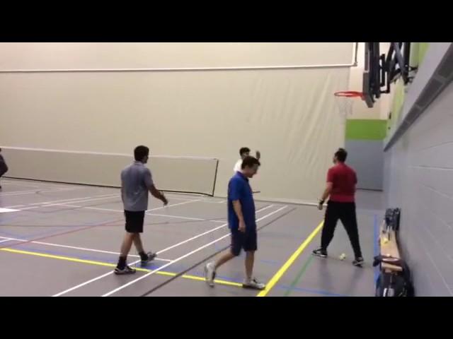 A Heated Badminton Challenge - vid 3/3 (Khurram & Asghar won)