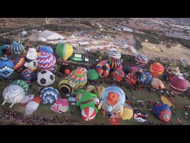 Ballooning in Leon, Mexico is an uplifting event