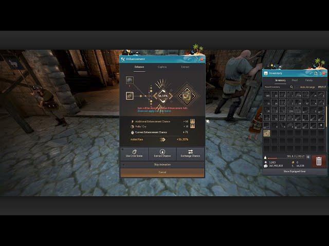 Black Distortion Earring TRI attempt | Black Desert