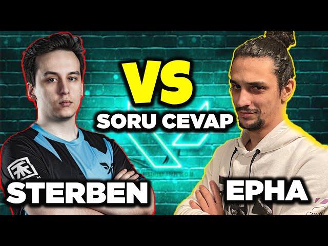 Sterben ile hem vs attık hem soru cevap yaptık | Esporcularla video #1