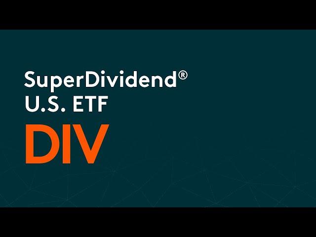 SuperDividend U.S ETF