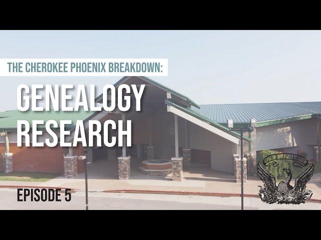 The Cherokee Phoenix Breakdown: Genealogy Research