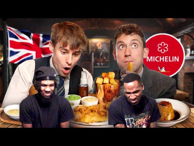 We tried Michelin Star Fish and Chips! THIS LOOK GOOD AND NASTY AT THE SAME TIME!! REACTION