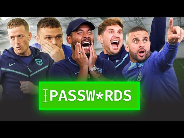 MOST CHAOTIC PASSWORDS EPISODE! | Walker, Stones v Pickford & Trippier | Passwords | England