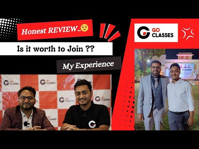 GO Classes Honest Review  | By AIR-151 | GATE CSE | Best GateCseCourse