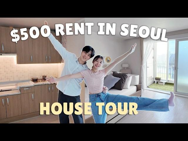 Inside our humble $500 Korean Apartment in Seoul | Everything we paid (deposit, rent, etc.)