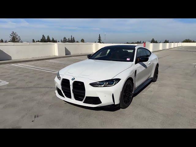 Tour the 2024 M4 Competition in Alpine White | 4K