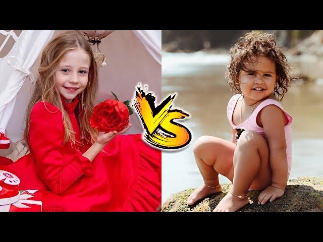 Like Nastya VS Alaïa McBroom (The ACE Family) Transformation | From Baby To Now Years Old