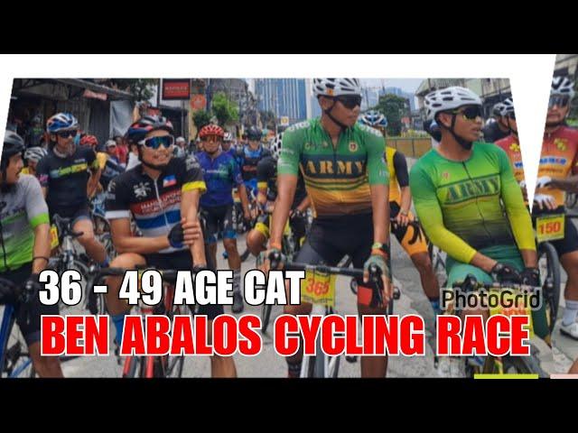 36 TO 49 AGE CAT BEN ABALOS CYCLING RACE | KIDA EKIB