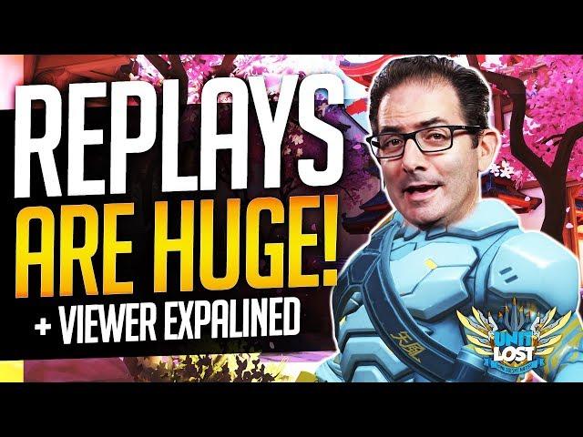 Overwatch Replays and Viewer - HUGE FOR THE GAME! (Explained)