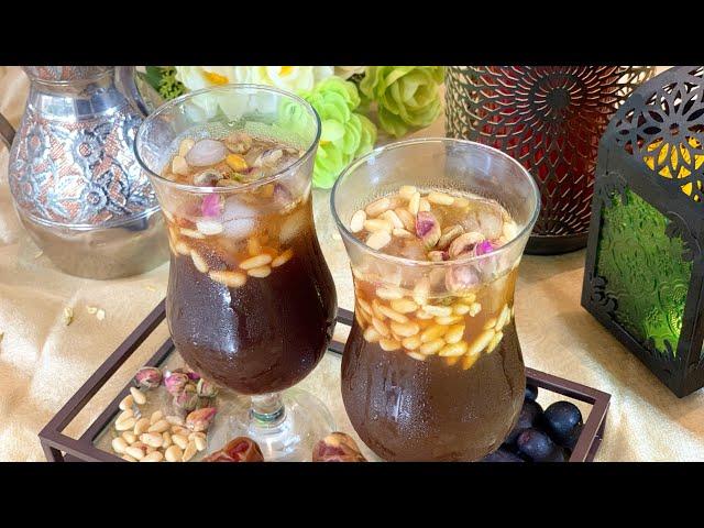 Jallab~جلاب // Eid Special Welcome Drink ~Refreshing Summer Drink Recipe