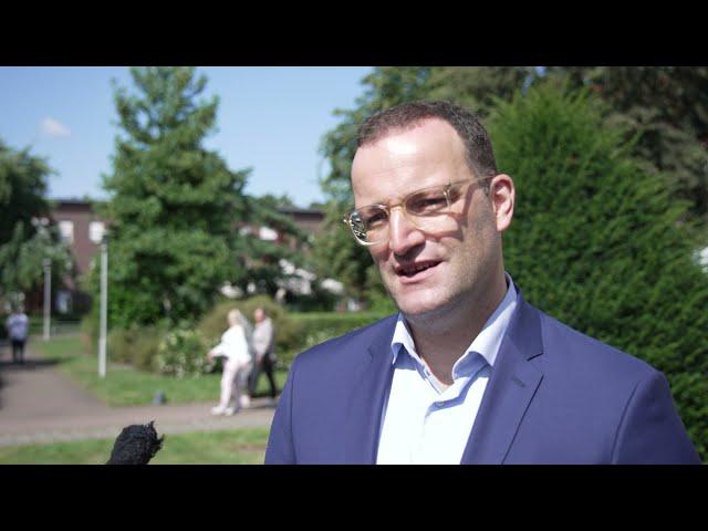 Bundesgesundheitsminister Jens Spahn zu Besuch bei der St. Franziskus-Stiftung Münster