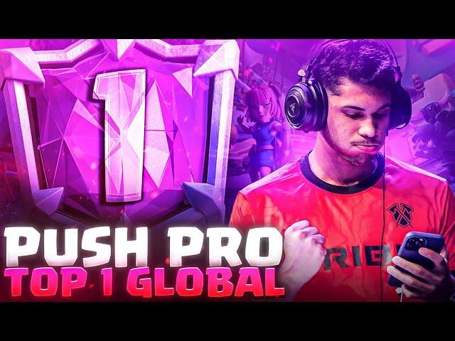 ULTIMO DIA DE TEMPORADA PUSH TOP 1 GLOBAL CLASH ROYALE