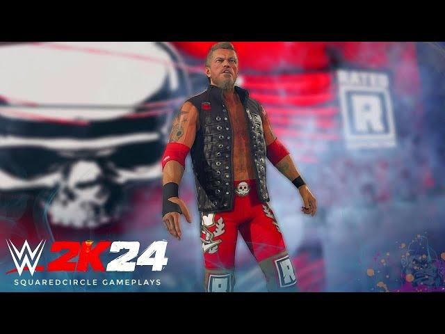 WWE 2K24 Adam Copeland Entrance w/ Theme, GFX Pack | New 2K24 PC Mods