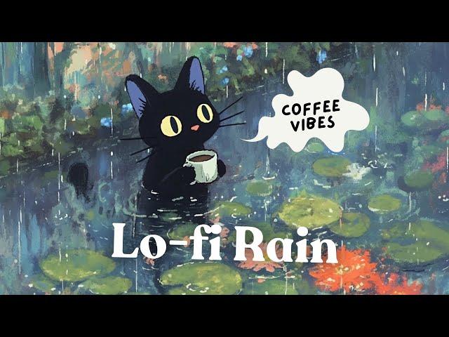 90s vibes Jazz HipHop Beats ️ Rain Lo-fi  | Chillhop "First, I need coffee"