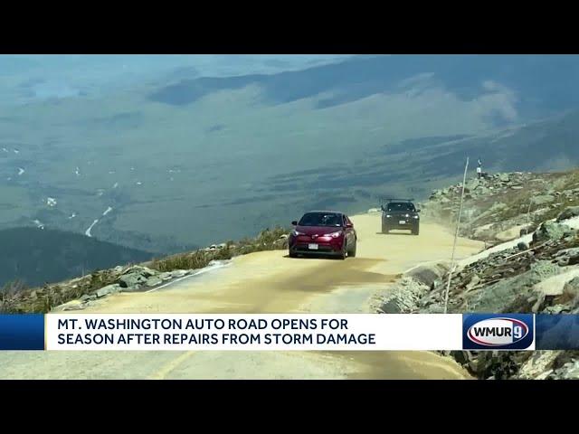 'Hats off to our crew': Mount Washington Auto Road opens after experiencing significant road damage