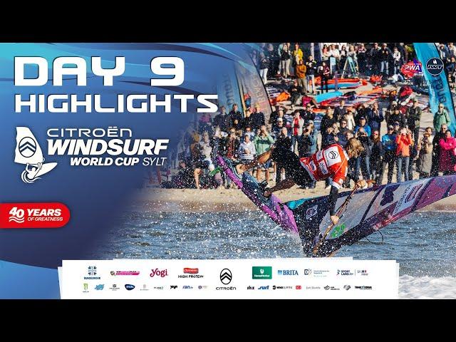 TOW-IN FREESTYLE SHOW PLUS SYLT SHOREBREAK CARNAGE EXPLAINED | Citroen Windsurf World Cup Sylt 2024