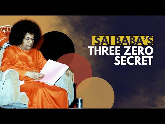 The Three Secret to Reach God | Sathya Sai Baba Explains