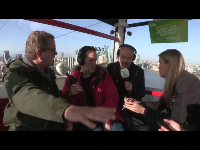 Watch Chris Moyles in the Cable Car Challenge! 