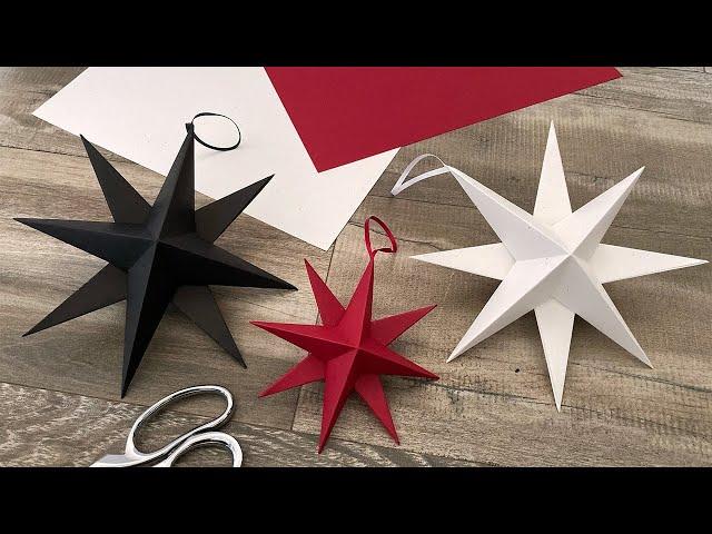 3D Star Ornament | Paper Craft Ideas