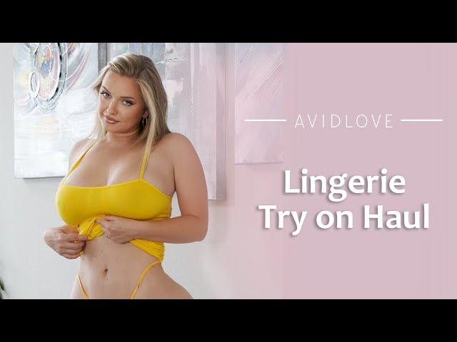 Fishnet Lingerie Try on | Avidlove ft.Badd Angel