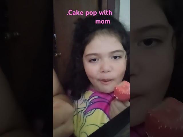 walmart cake pops with mom