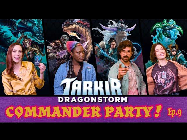 Tarkir: Dragonstorm First Look with Alternate Themed Rules! | Commander Party #9 | MTG EDH Gameplay