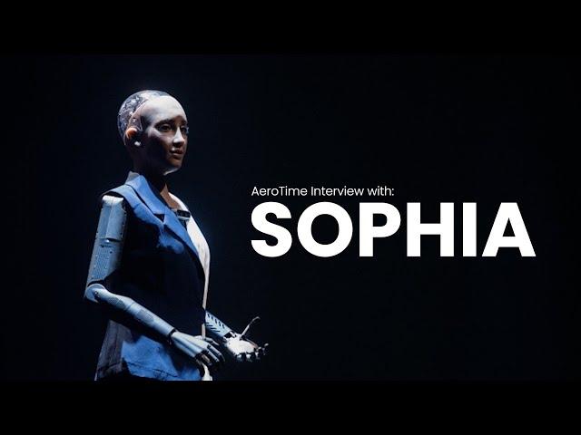 Sophia the Robot Reveals Her Thoughts on Air Travel & Learning – Full Interview!
