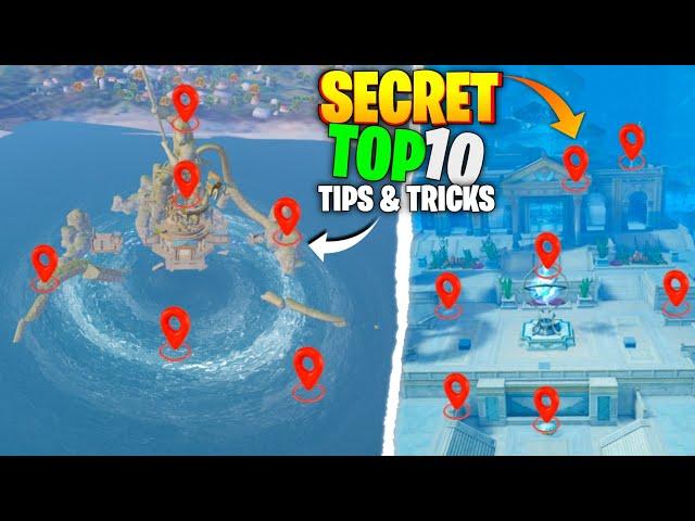 Top 10 Secret Tricks in 3.3 Update In New Ocean Odyssey Mode -How to Survive In Ocean Places