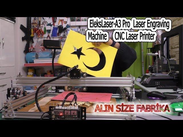 BU MAKİNE İLE PARA KAZANABİLİRSİNİZ | EleksMaker CNC  Laser  | #işbirliği