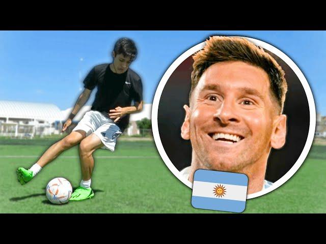  5 TRUCOS de MESSI con la SELECCIÓN ARGENTINA!  Tutorial de fútbol | Mejores jugadas de Messi