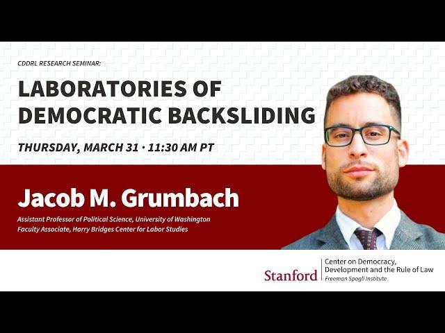 Laboratories of Democratic Backsliding