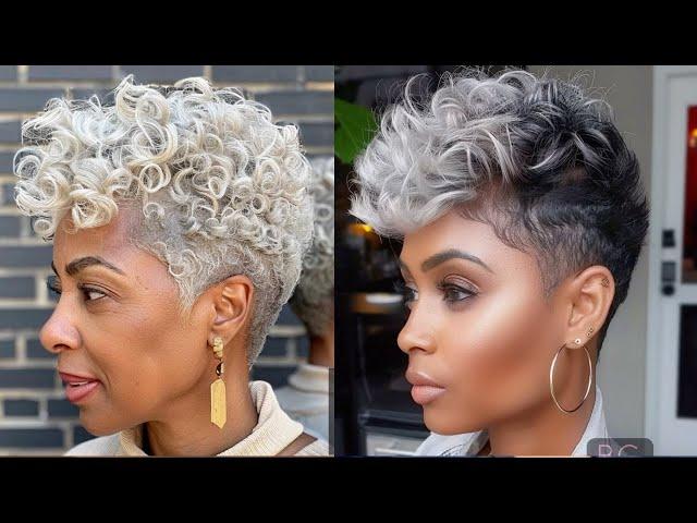 30 Best Short Natural Hairstyles for Black Older Women With Round Faces to Create Wow Effect in 2024