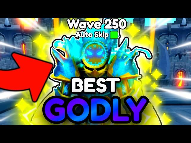 SHINY TITAN SHIVERGUARD CLOCKMAN IS THE BEST GODLY! (Toilet Tower Defense)