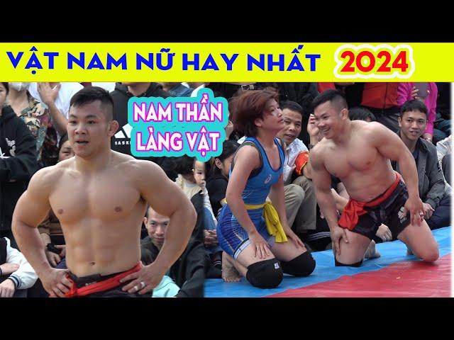 Vật Nam Nữ Bắc Ninh Hay Nhất 2024 Men vs Women Wrestling