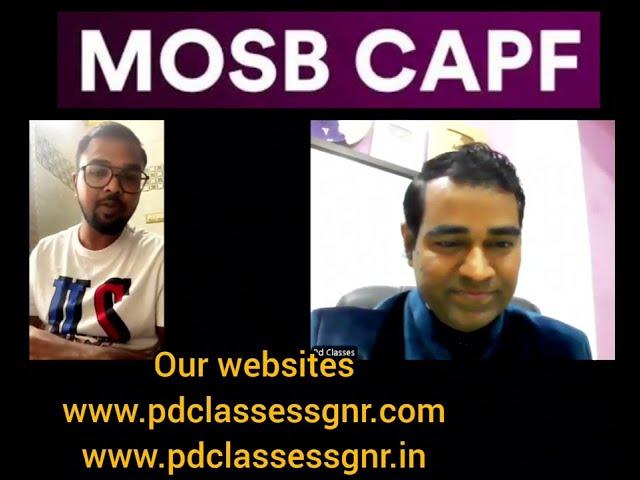 MOSB CAPF interview | Itbp capf medical officer interview questions and answers