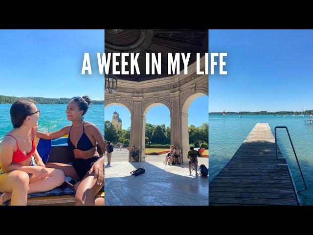 MUNICH VLOG | A Fun Summer Week In My Life: Exploring Munich, Boat Day & Lake life