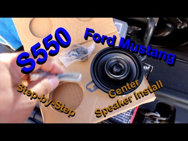 How To: Install 2015+ Ford Mustang Center Speaker (Step-by-Step)