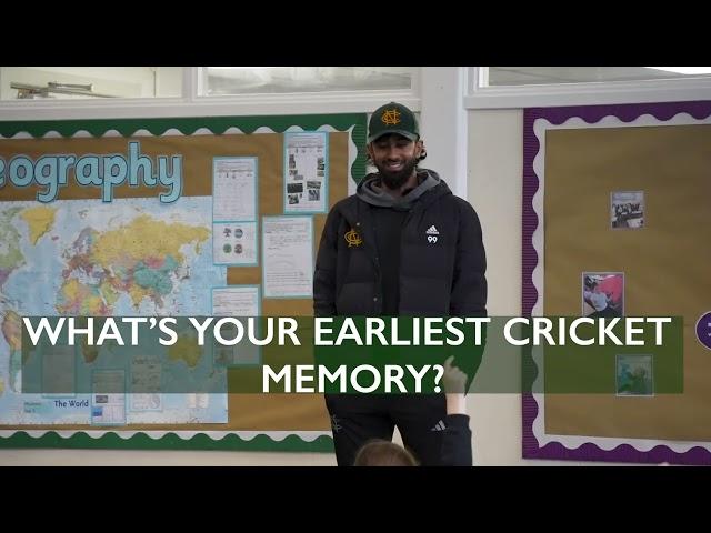  Kids Q&A with Haseeb Hameed | Sir Donald Bailey Academy