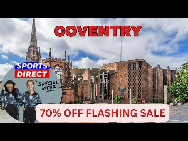 Sports Direct 70% off | A Day in Coventry