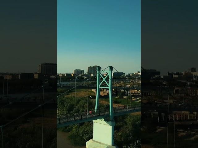 Гиннес рекордтар кітабына енген жаяу жүргінші көпірі туған жерім Атырауда орналасқан