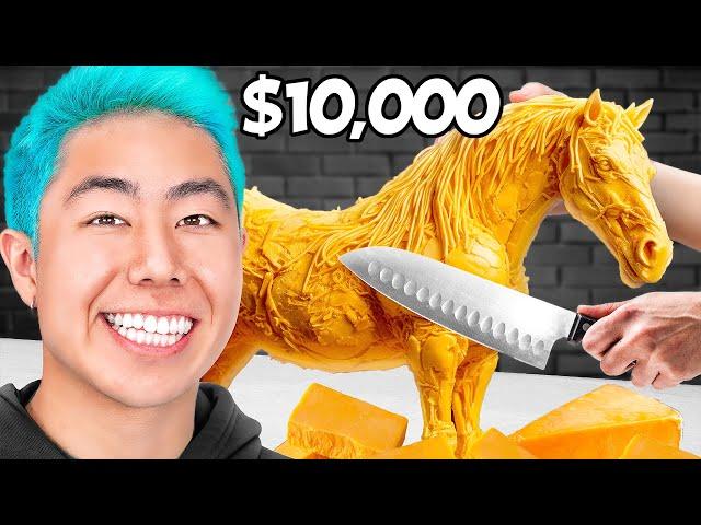 Best GIANT Cheese Block Art Wins $10,000!