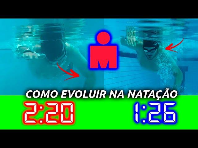 COMO EVOLUI MUITO NA NATAÇÃO DO TRIATHLON! Rumo ao Ironman ep 4