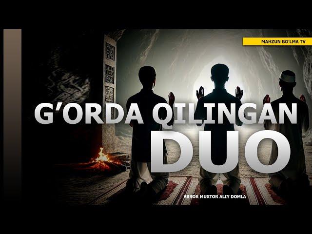 G'ORDA IJOBAT BO'LGAN DUO! - ABROR MUXTOR ALIY DOMLA