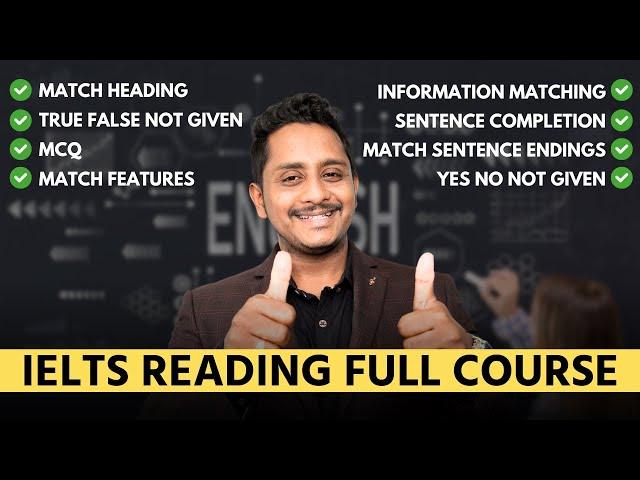 IELTS Reading Full Course! | Skills IELTS