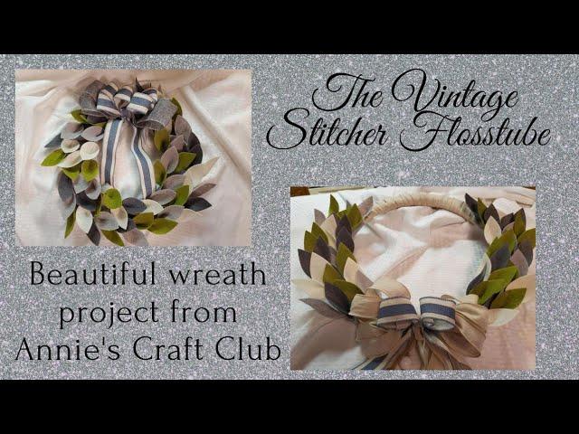 The Vintage Stitcher Product review. Annie's Creative Woman Craft Club