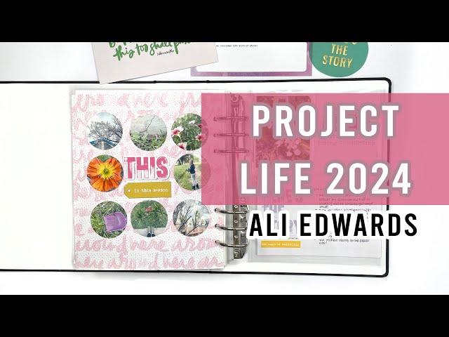 Ali Edwards | Project Life 2024 | Using Story Kits