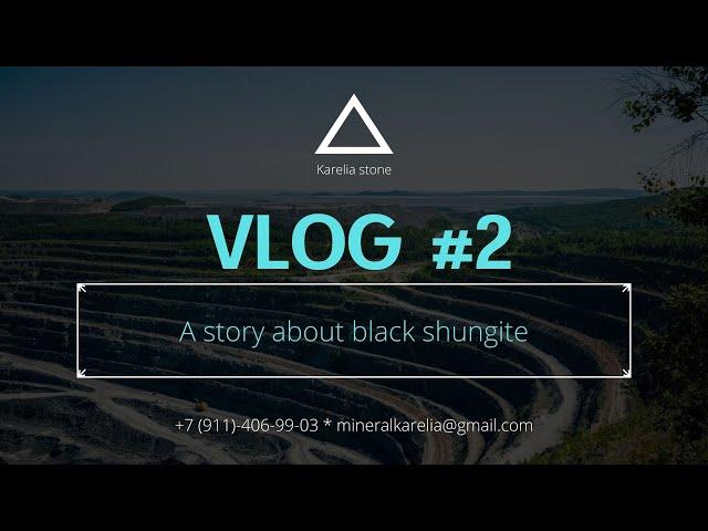 Shungite quarry and spring! Vlog #2