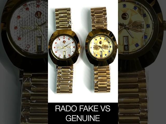 Watch Rado Diastar Fake vs Genuine #watch #rado #diastar #shortvideo #shorts #viralvideo #relojes